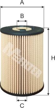 Mfilter TE 606 - Filtru ulei aaoparts.ro