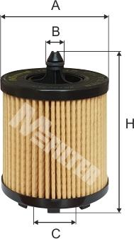 Mfilter TE 615 - Filtru ulei aaoparts.ro