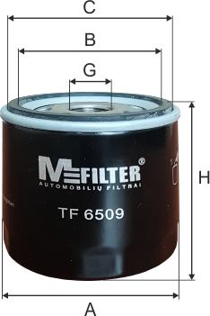Mfilter TF 6509 - Filtru ulei aaoparts.ro
