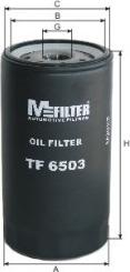 Mfilter TF 6503 - Filtru ulei aaoparts.ro