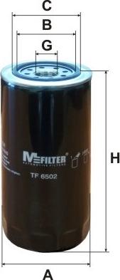 Mfilter TF 6502 - Filtru ulei aaoparts.ro