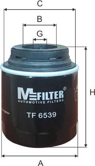 Mfilter TF 6539 - Filtru ulei aaoparts.ro