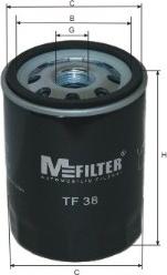 Mfilter TF 38 - Filtru ulei aaoparts.ro