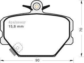 QUARO QP1226 - Set placute frana,frana disc aaoparts.ro