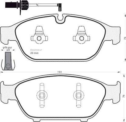 AUDI 8R0698151AF - Set placute frana,frana disc aaoparts.ro