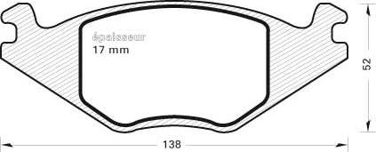 MGA 185 - Set placute frana,frana disc aaoparts.ro