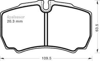 MGA 764 - Set placute frana,frana disc aaoparts.ro