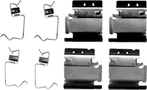 MGA A199 - Set accesorii, placute frana aaoparts.ro