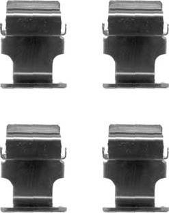 MGA A285 - Set accesorii, placute frana aaoparts.ro
