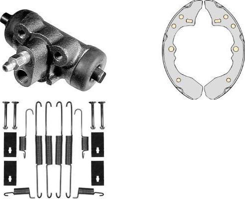 MGA K649313 - Set saboti frana aaoparts.ro