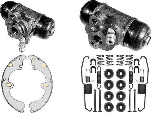 MGA K654333 - Set saboti frana aaoparts.ro