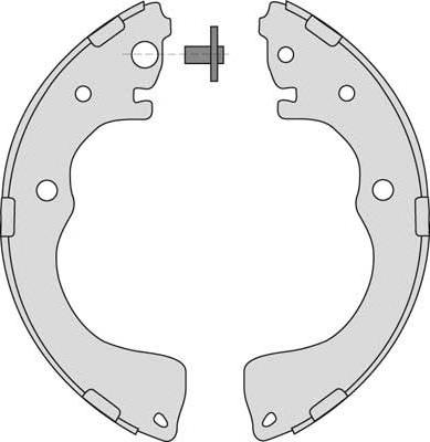 MGA M802 - Set saboti frana aaoparts.ro