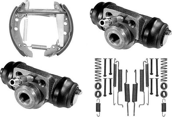 MGA PM585552 - Set saboti frana aaoparts.ro
