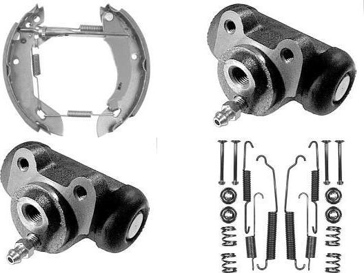 MGA PM624761 - Set saboti frana aaoparts.ro