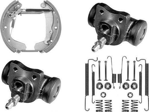 MGA PM628512 - Set saboti frana aaoparts.ro