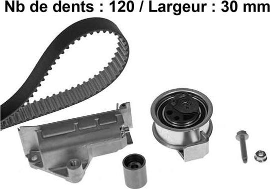 MGA X543H2 - Set curea de distributie aaoparts.ro