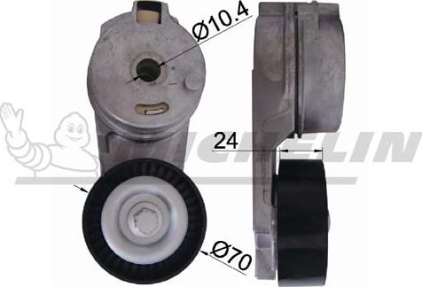 MICHELIN EngineParts SMAMP04349 - Intinzator curea, curea distributie aaoparts.ro