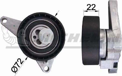 MICHELIN EngineParts SMAMP05302 - Rola intinzator,curea distributie aaoparts.ro
