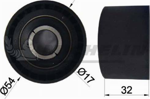 MICHELIN EngineParts SMAMP03014 - Rola ghidare / conducere, curea distributie aaoparts.ro