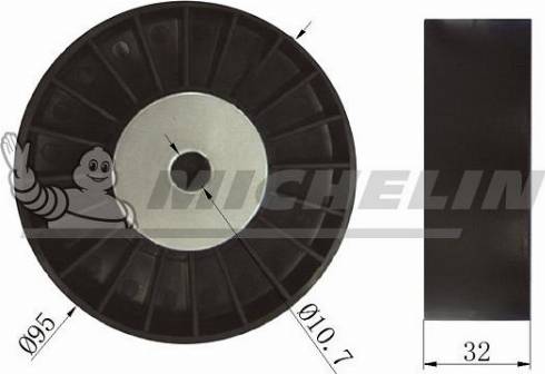 MICHELIN EngineParts SMAMP03020 - Rola ghidare / conducere, curea transmisie aaoparts.ro