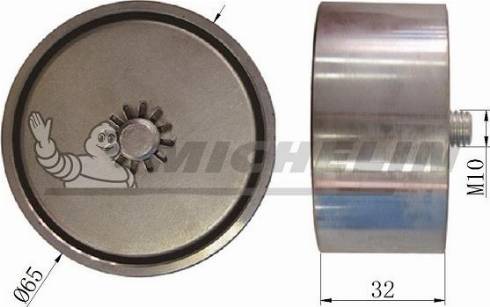 MICHELIN EngineParts SMAMP03334 - Rola ghidare / conducere, curea transmisie aaoparts.ro