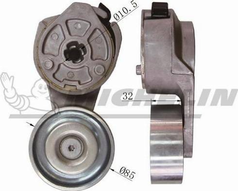 MICHELIN EngineParts SMAMP03326 - Intinzator curea, curea distributie aaoparts.ro