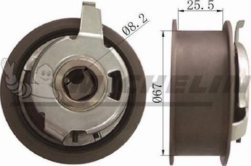MICHELIN EngineParts SMAMP02401 - Rola intinzator,curea distributie aaoparts.ro