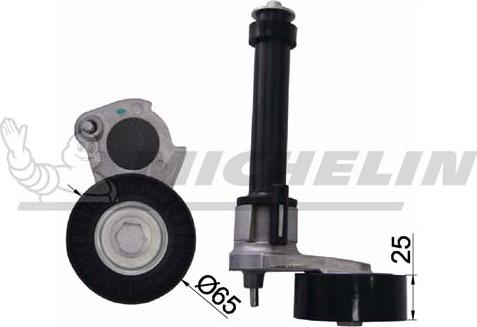 MICHELIN EngineParts SMAMP02385 - Intinzator curea, curea distributie aaoparts.ro