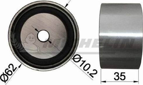 MICHELIN EngineParts SMAMP14003 - Rola ghidare / conducere, curea distributie aaoparts.ro