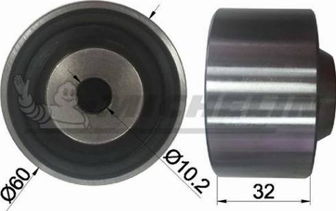 MICHELIN EngineParts SMAMP15001 - Rola ghidare / conducere, curea distributie aaoparts.ro