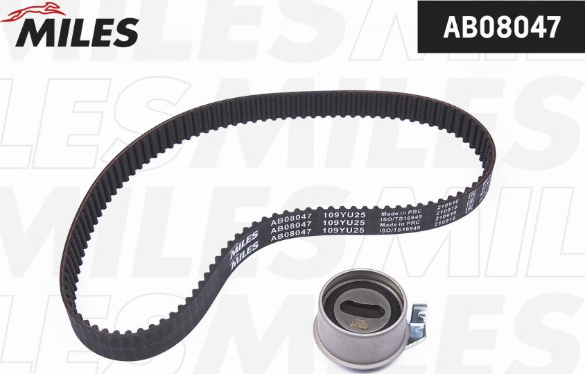 Miles AB08047 - Set curea de distributie aaoparts.ro