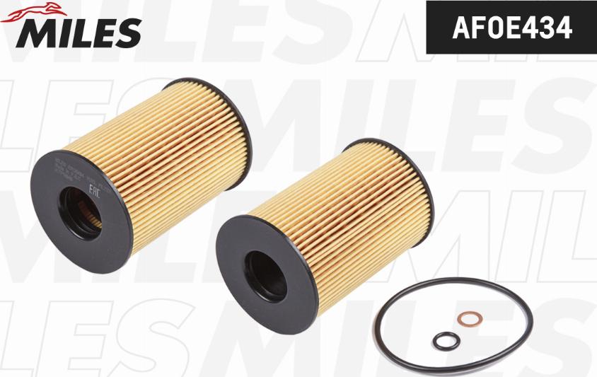 Miles AFOE434 - Filtru ulei aaoparts.ro
