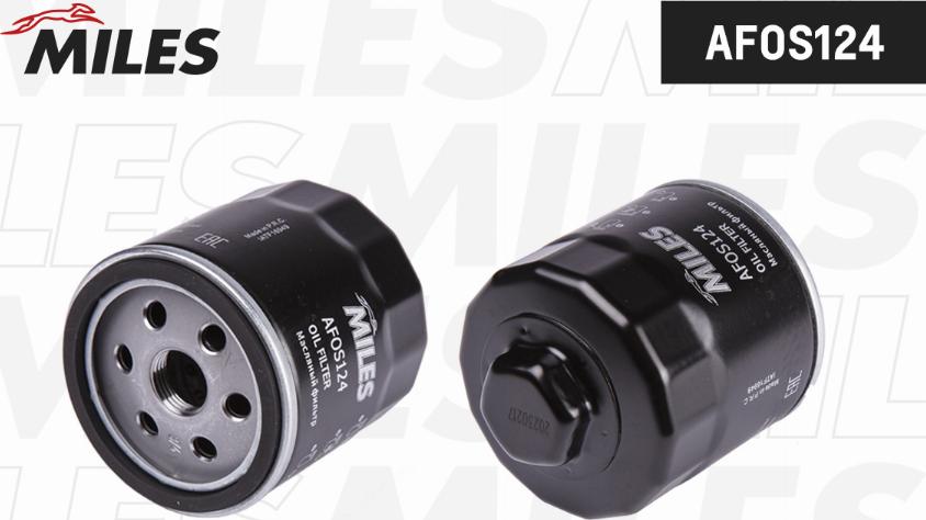 Miles AFOS124 - Filtru ulei aaoparts.ro