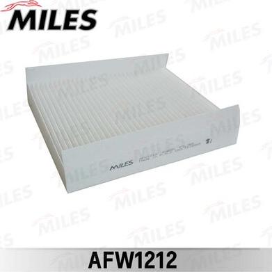 Miles AFW1212 - Filtru, aer habitaclu aaoparts.ro