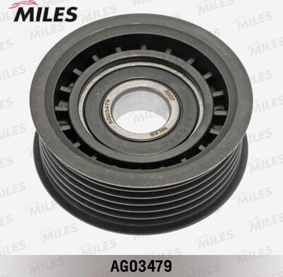 Miles AG03479 - Rola ghidare / conducere, curea transmisie aaoparts.ro