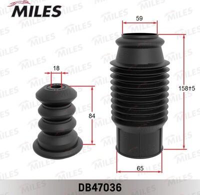 Miles DB47036 - Chit protectie praf,amortizor aaoparts.ro