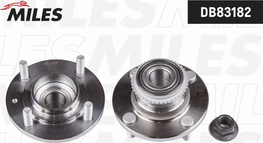Miles DB83182 - Set rulment roata aaoparts.ro