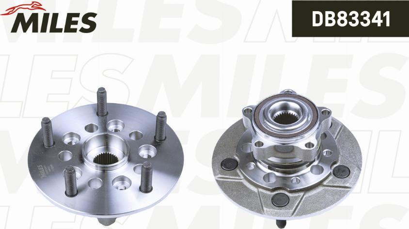 Miles DB83341 - Set rulment roata aaoparts.ro