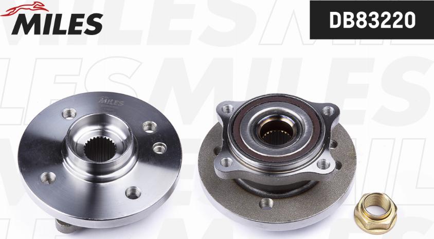 Miles DB83220 - Set rulment roata aaoparts.ro