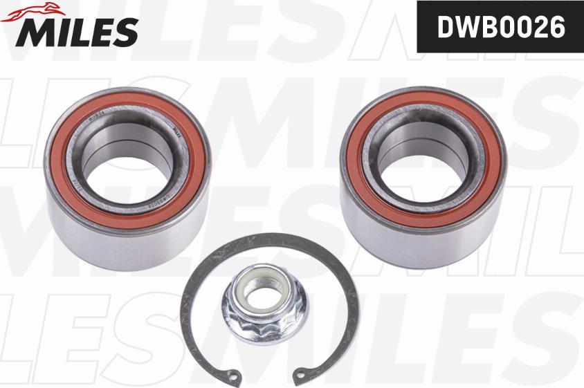 Miles DWB0026 - Set rulment roata aaoparts.ro