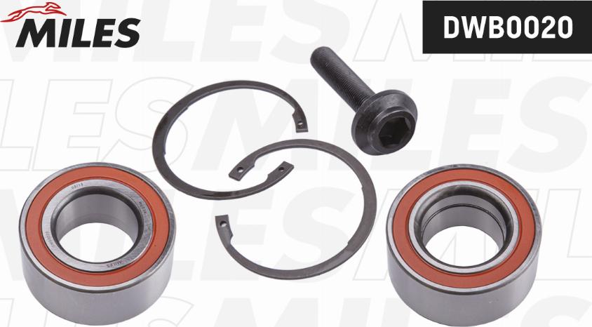 Miles DWB0020 - Set rulment roata aaoparts.ro
