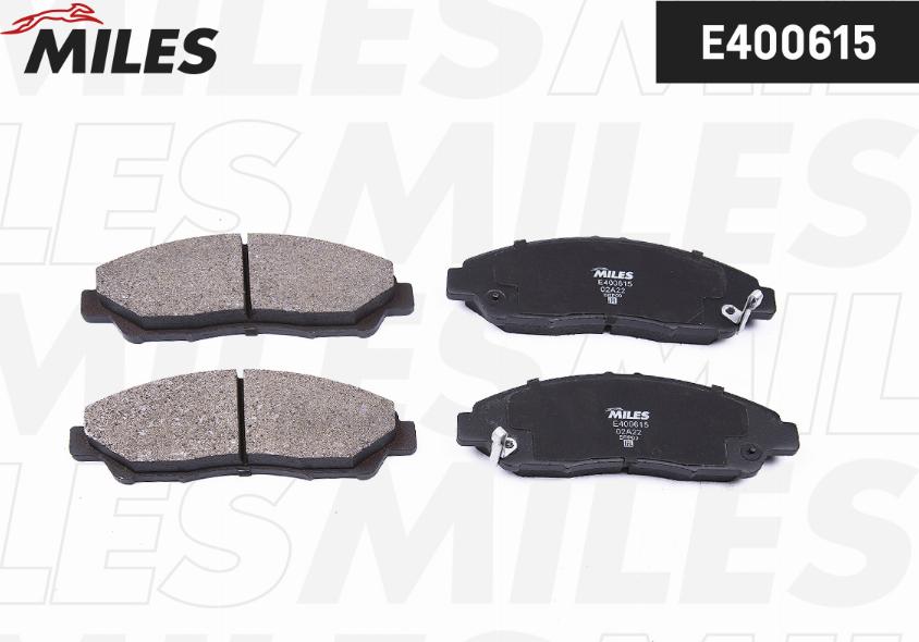 Miles E400615 - Set placute frana,frana disc aaoparts.ro
