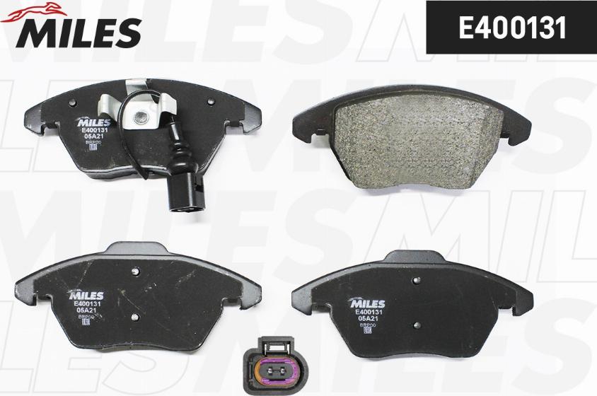 Miles E400131 - Set placute frana,frana disc aaoparts.ro
