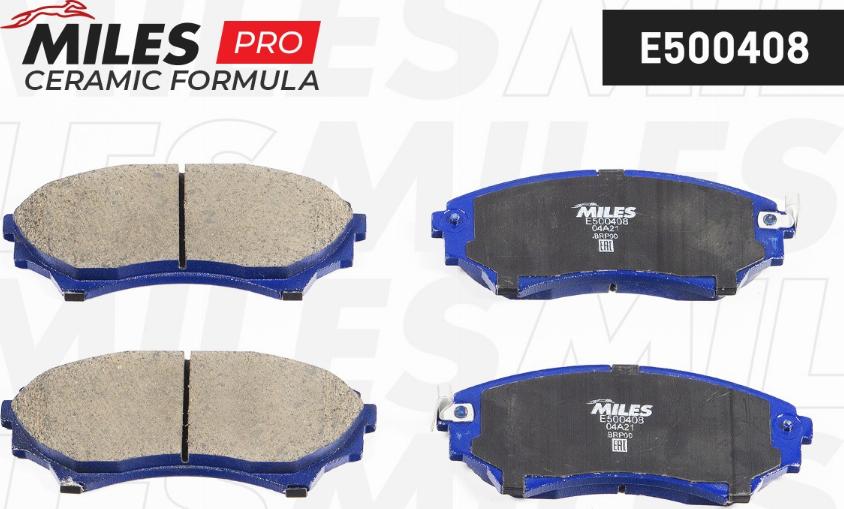 Miles E500408 - Set placute frana,frana disc aaoparts.ro