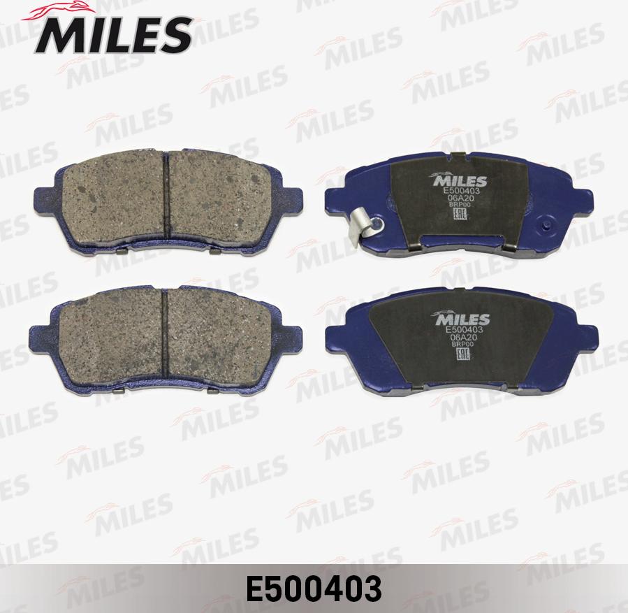 Miles E500403 - Set placute frana,frana disc aaoparts.ro
