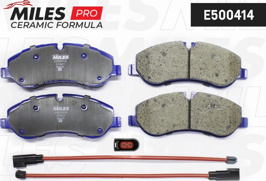 Miles E500414 - Set placute frana,frana disc aaoparts.ro