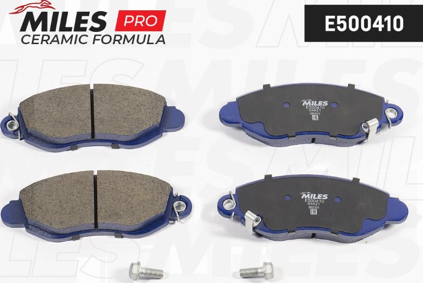 Miles E500410 - Set placute frana,frana disc aaoparts.ro