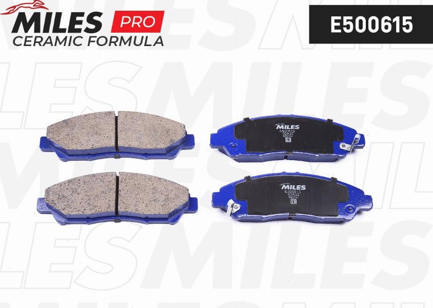 Miles E500615 - Set placute frana,frana disc aaoparts.ro
