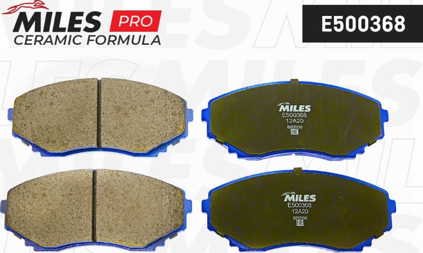 Miles E500368 - Set placute frana,frana disc aaoparts.ro
