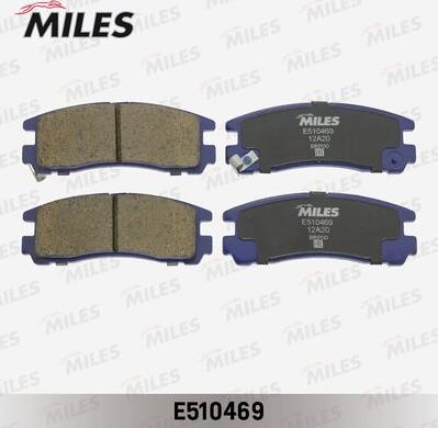 Miles E510469 - Set placute frana,frana disc aaoparts.ro